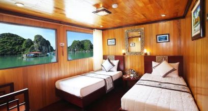 Twin bed cabin - lower deck