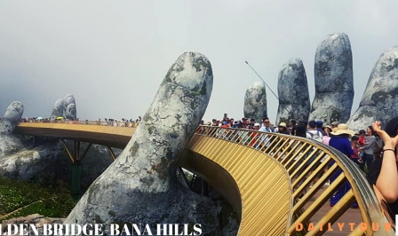 DA NANG - COLLINES BA NA - GOLDEN BRIGDE